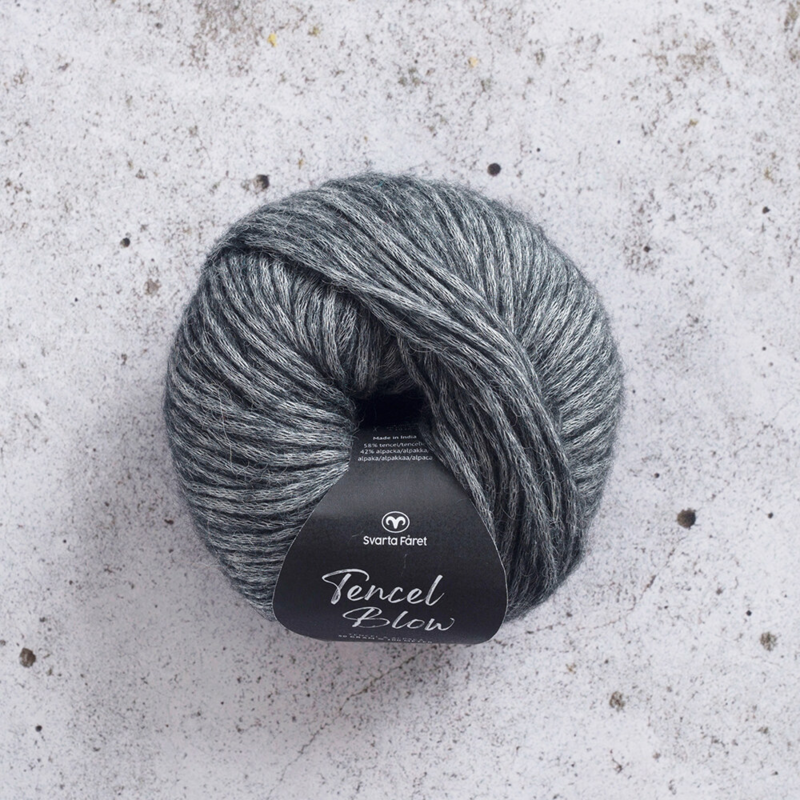 Svarta Fåret Tencel Blow 01 Kanonenmetall schwarz