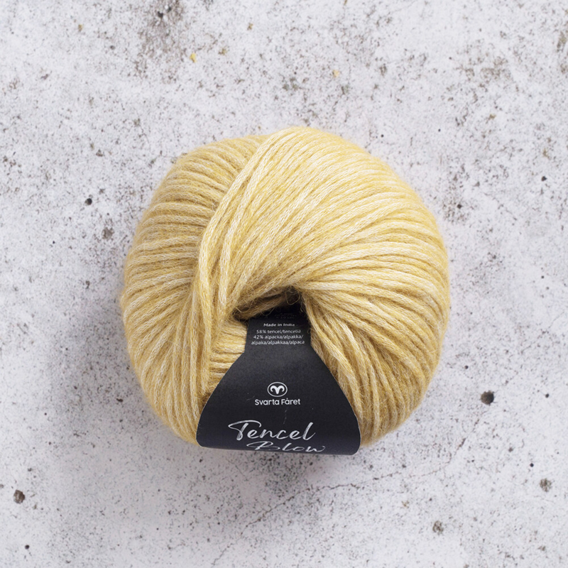 Svarta Fåret Tencel Blow 31 Nacho gelb