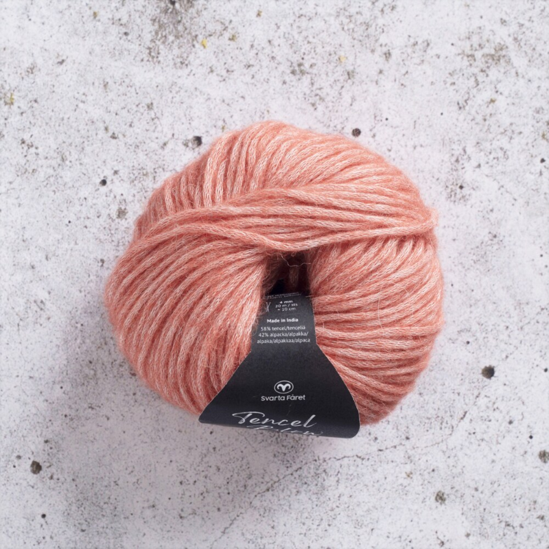 Svarta Fåret Tencel Blow 45 Melone rot