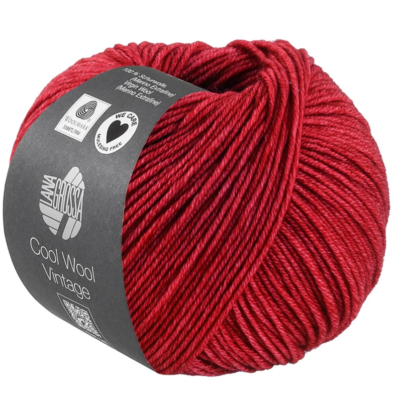 Lana Grossa Cool Wool Vintage 98 Feuerrot