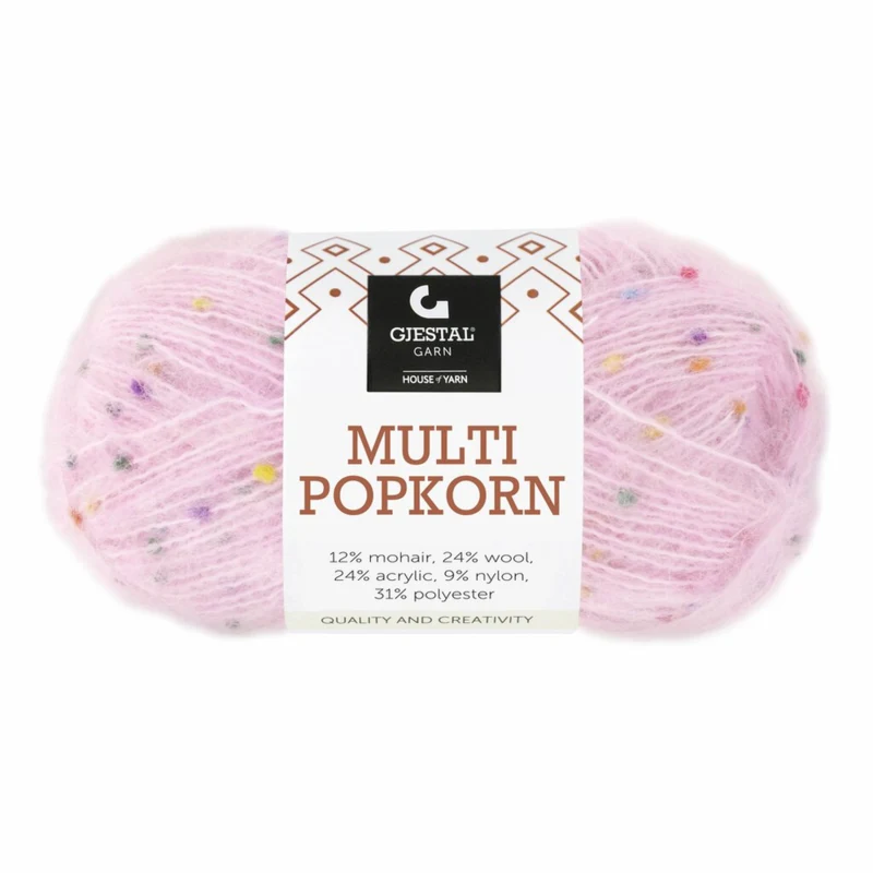 Gjestal Multi Popkorn 505 Rosa