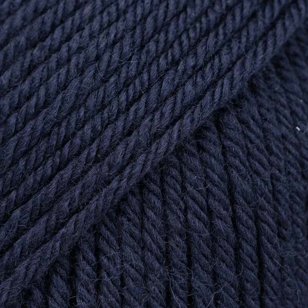 DROPS Daisy 38 Dunkel marineblau (Uni Colour)