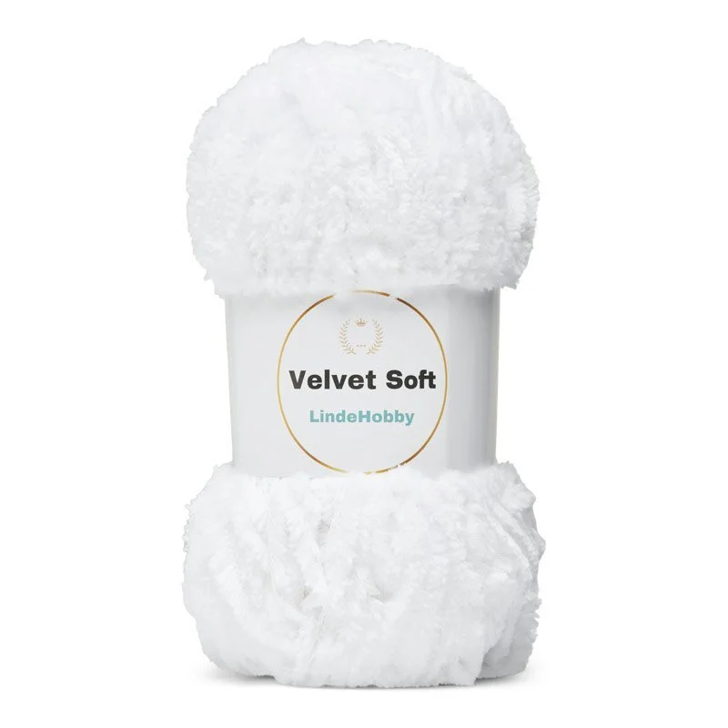LindeHobby Velvet Soft 2 Weiß