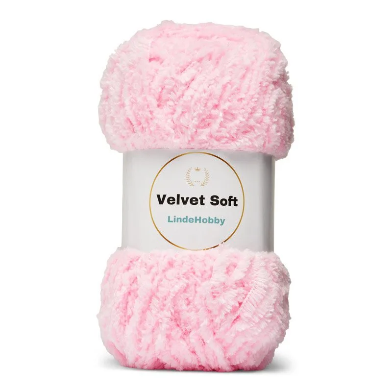 LindeHobby Velvet Soft 9 Lys rosa