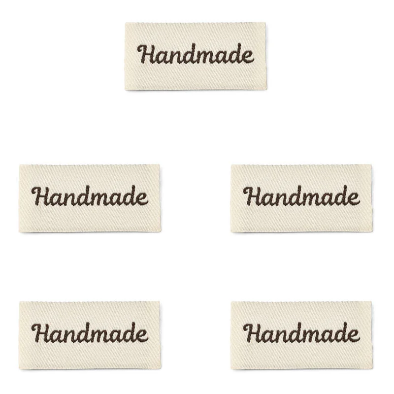 LindeHobby Handmade Label (4 cm x 2 cm)