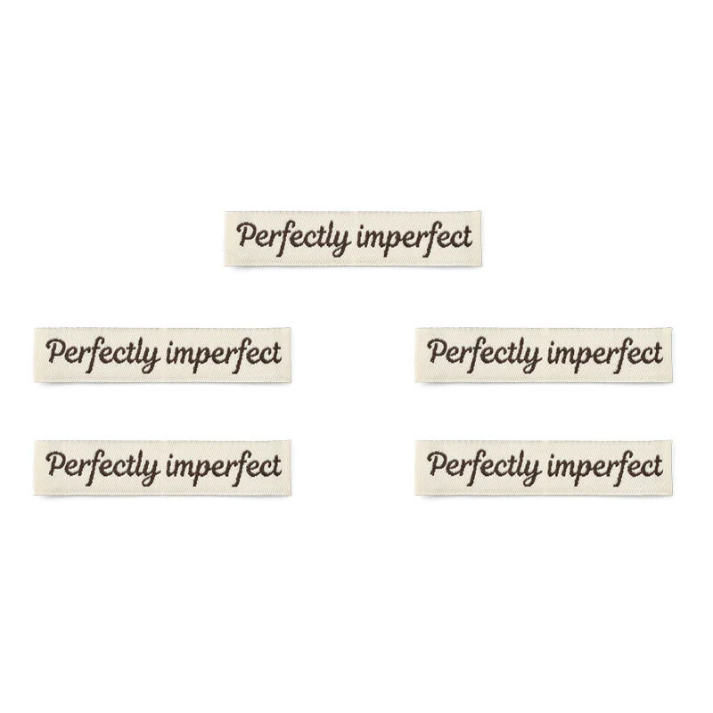 LindeHobby Perfectly Imperfect, Etikett (7 cm x 1 cm)