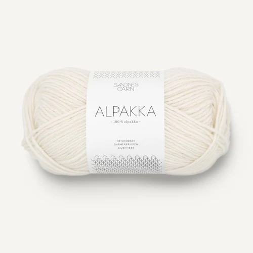 Sandnes Alpakka → 1001 Weiß