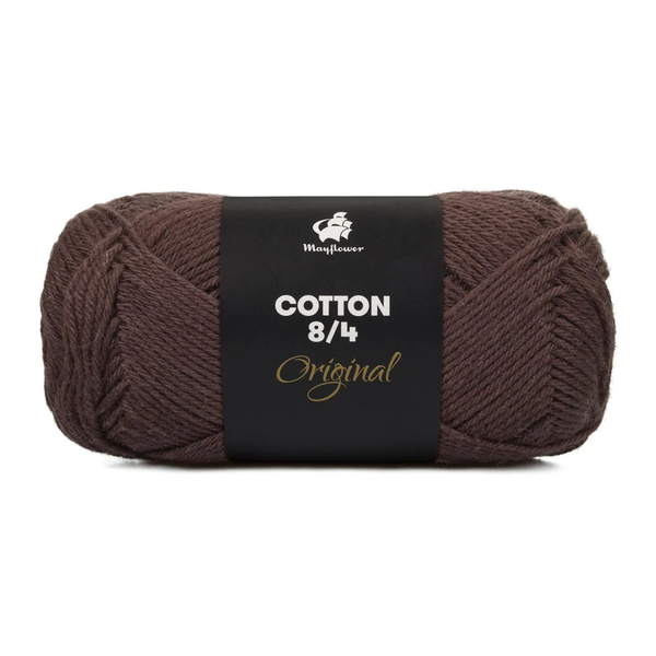 Mayflower Cotton 8/4 1436 Dunkelbraun