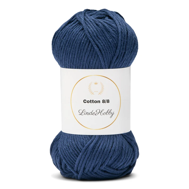 LindeHobby Cotton 8/8 008 Blu Bimbo