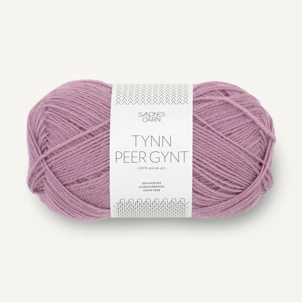 Sandnes Tynn Peer Gynt 4632 Lavendelrosa