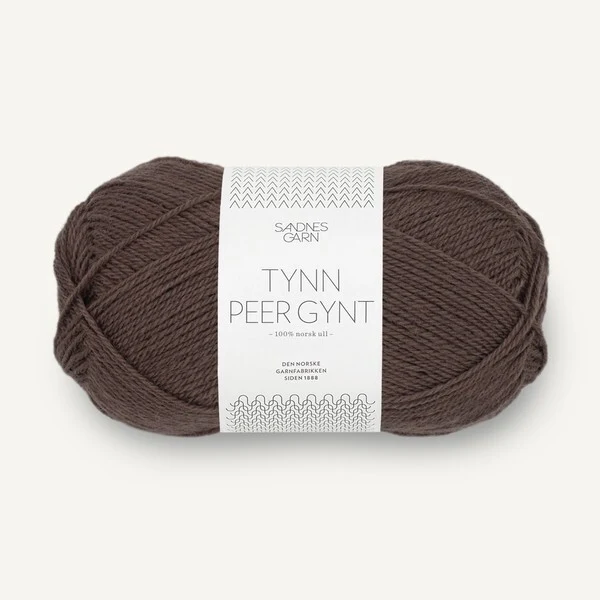 Sandnes Tynn Peer Gynt 3880 Dunkle Schokolade