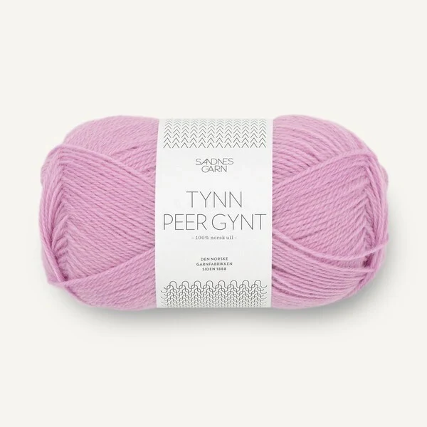 Sandnes Tynn Peer Gynt 4623 Rosa Pfingstrose