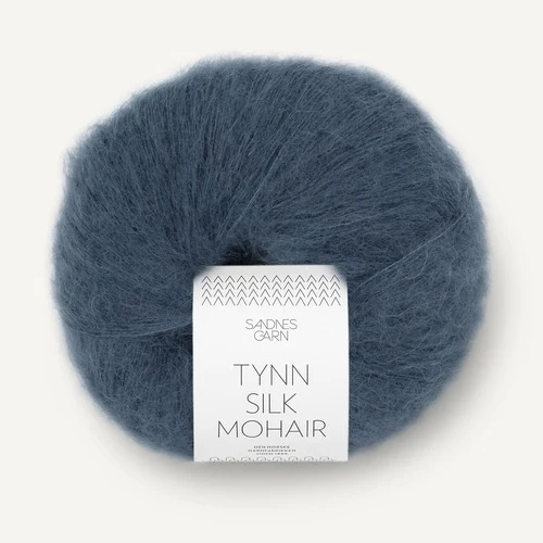 Sandnes Tynn Silk Mohair 6081 Tiefblau