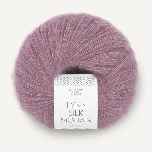 Sandnes Tynn Silk Mohair 4632 Lavendelrosa