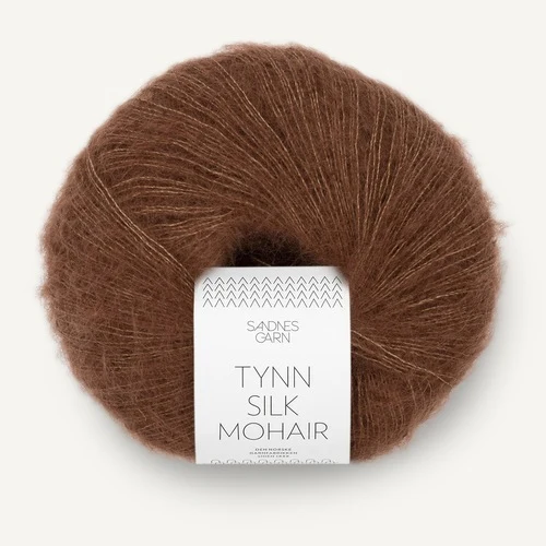 Sandnes Tynn Silk Mohair 3073 Schokolade