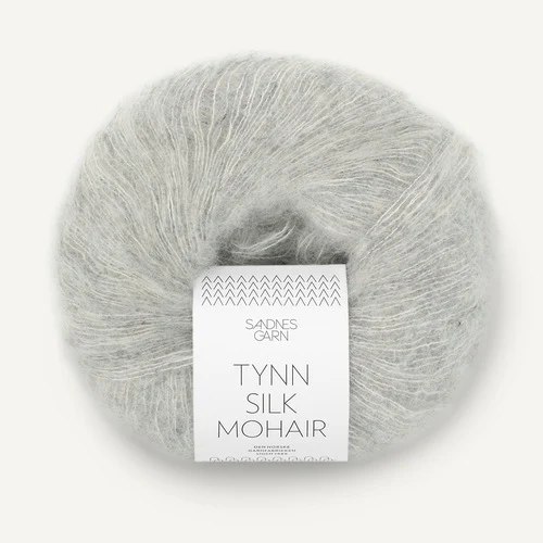 Sandnes Tynn Silk Mohair 1022 Graumeliert