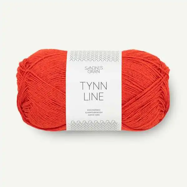 Sandnes Tynn Line 3819 Würziges Orange