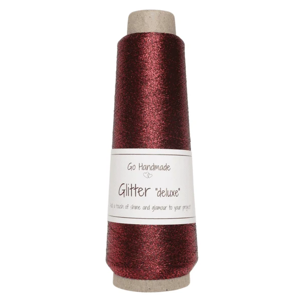 Go Handmade Glitter "deluxe" 60 g 18105 Winter Red