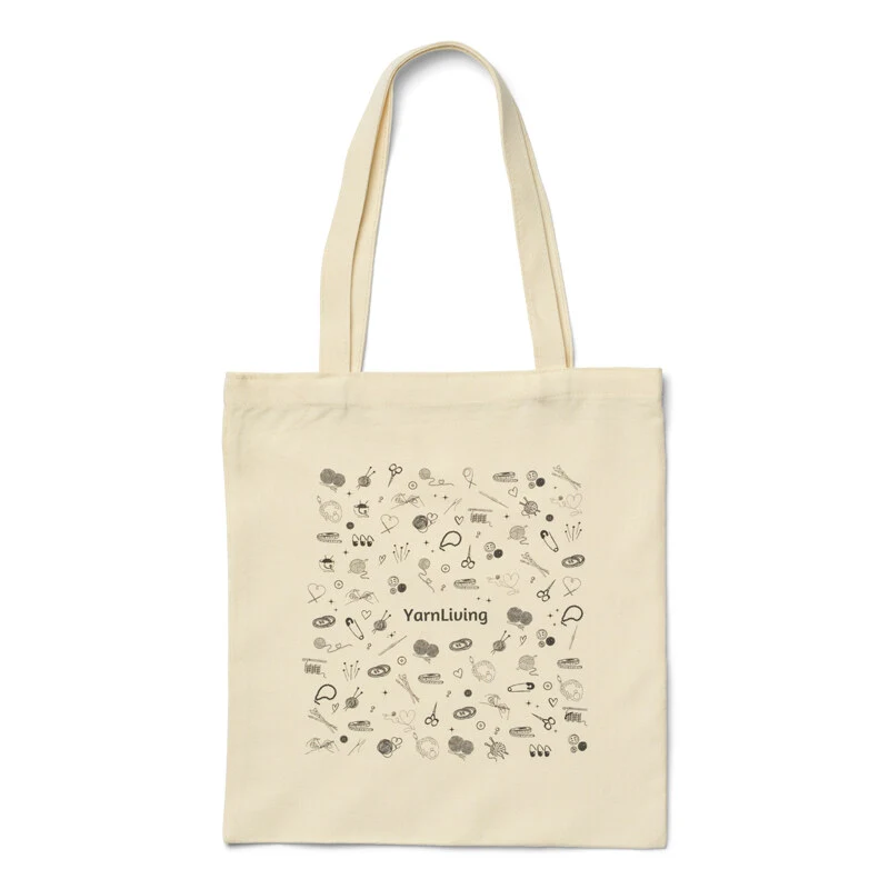 LindeHobby Tote Bag, YarnLiving, 35x40 cm, 1 pcs