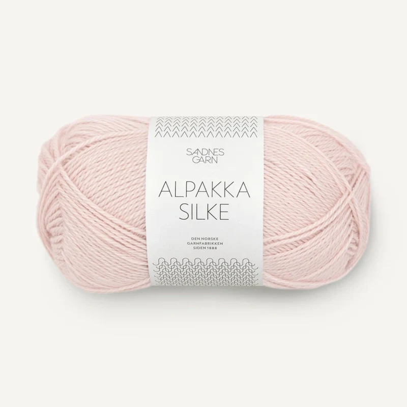 Sandnes Alpakka Silke 3511 Puderrosa