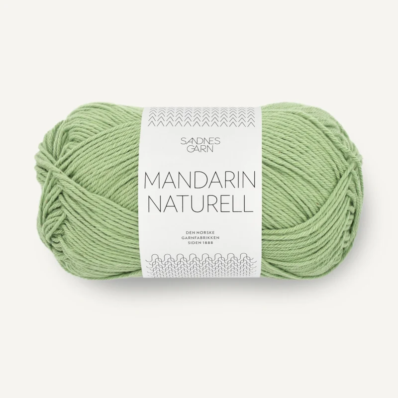 Sandnes Mandarin Naturell 8734 Grün