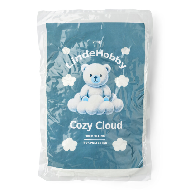 LindeHobby Cozy Cloud Füllwatte 200 g