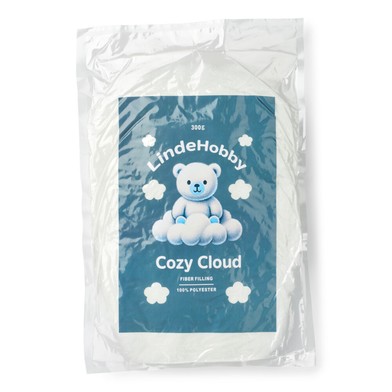 LindeHobby Cozy Cloud Füllwatte 300 g