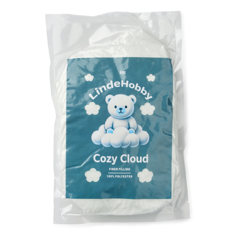 LindeHobby Cozy Cloud Füllwatte 50 g