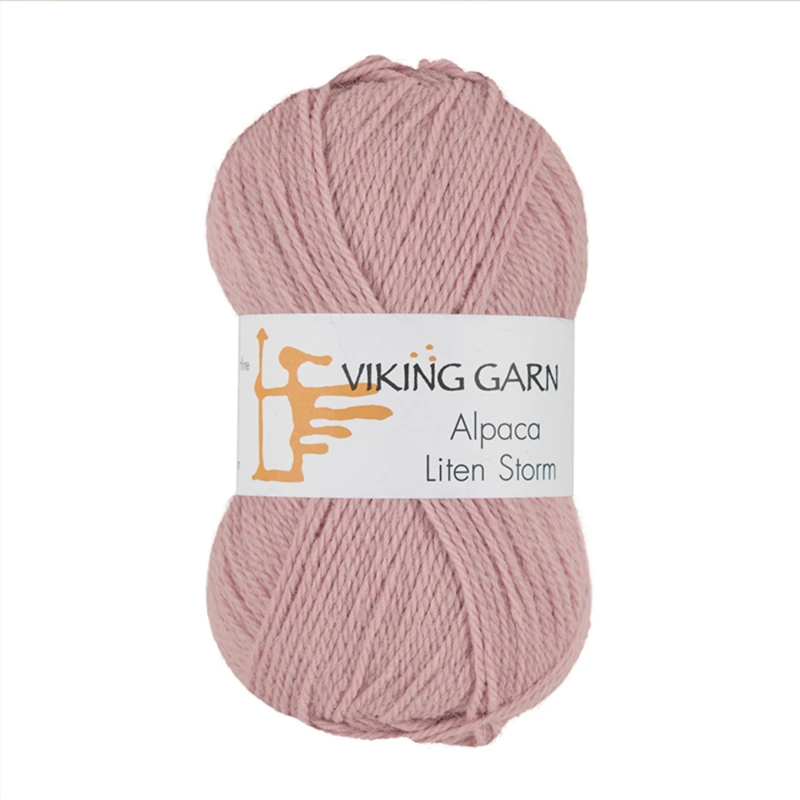 Viking Alpaca Liten Storm 766 Hellrosa