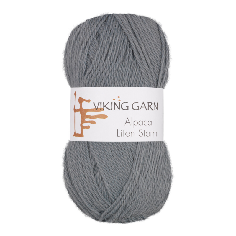 Viking Alpaca Liten Storm 723 Graublau