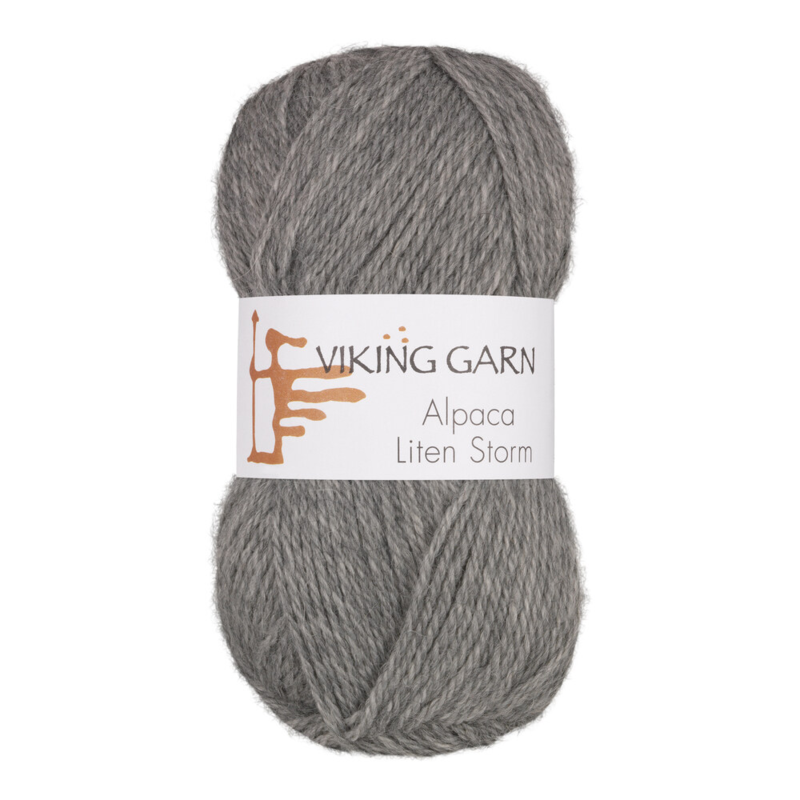 Viking Alpaca Liten Storm 713 Hellgrau