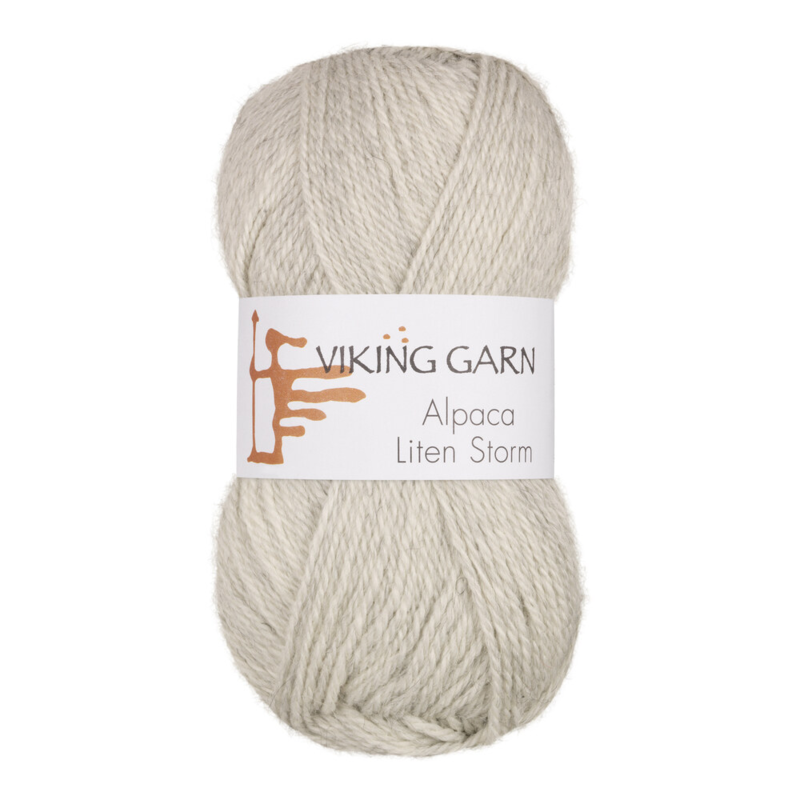 Viking Alpaca Liten Storm 712 Perlgrau