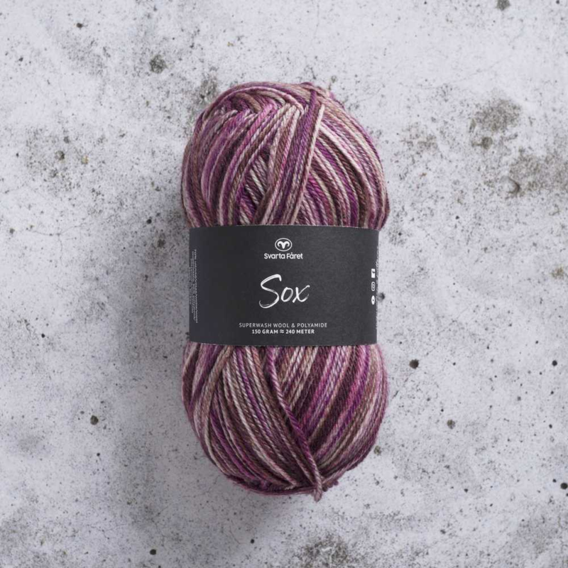 Svarta Fåret Sox 150 g 802 Coleusblume