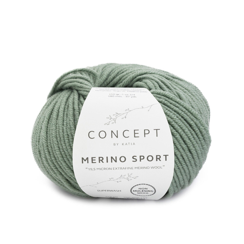 Katia Concept Merino Sport 068 Salbei