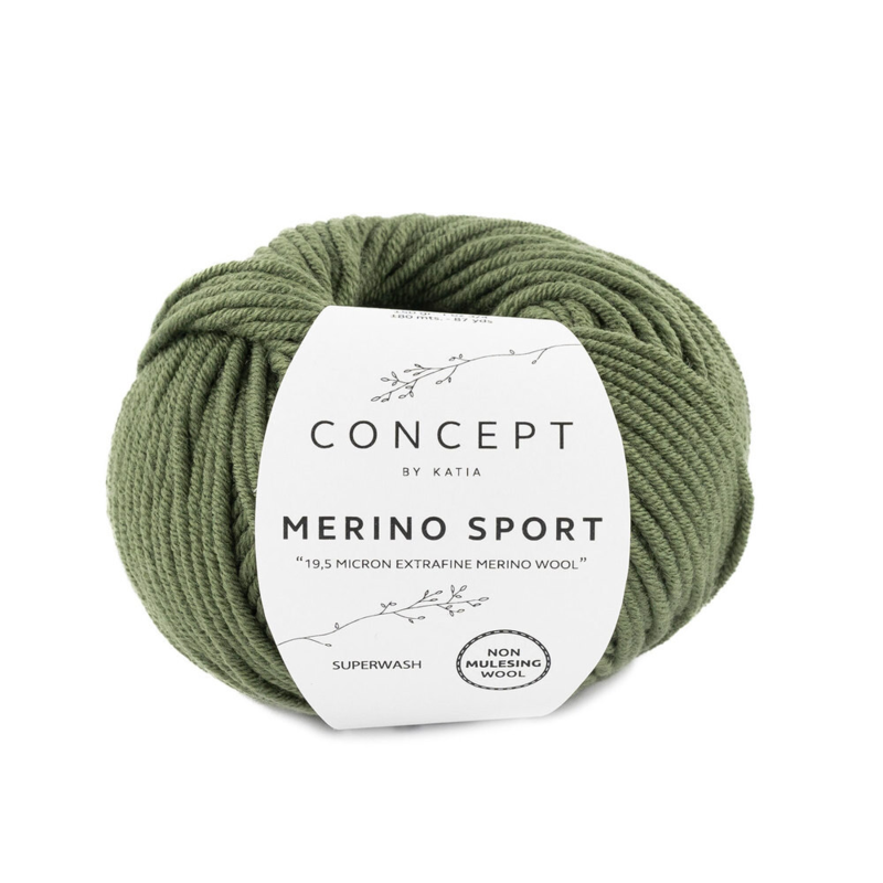 Katia Concept Merino Sport 053 Khaki