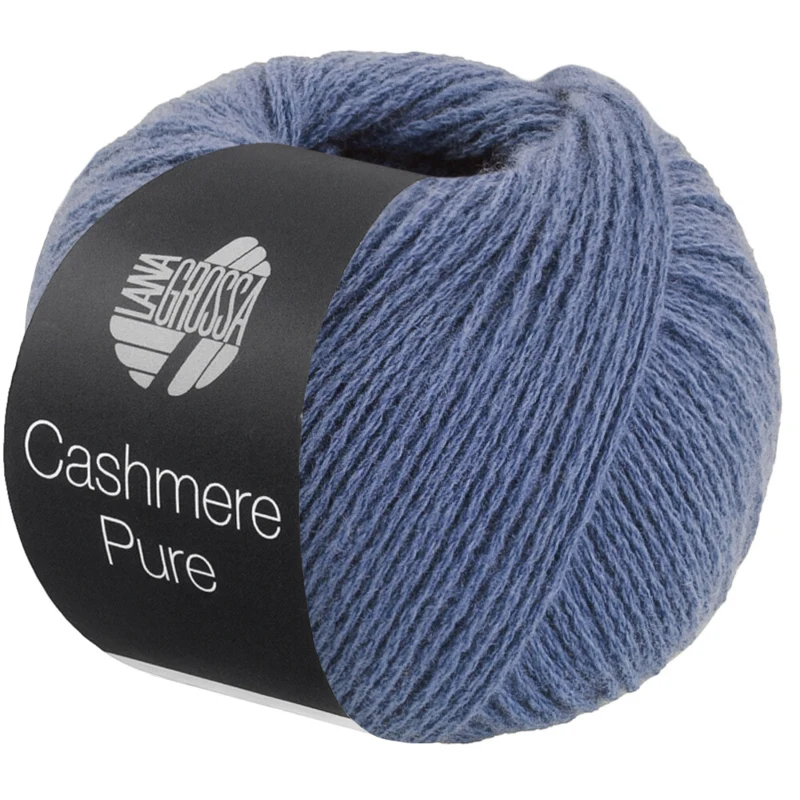Lana Grossa Cashmere Pure 31 Jeansblau
