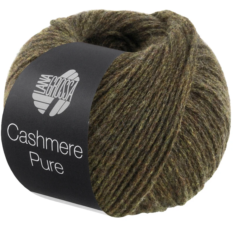 Lana Grossa Cashmere Pure 32 Dunkeloliv