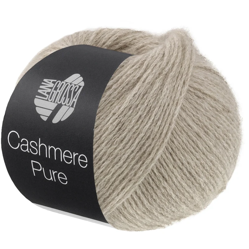 Lana Grossa Cashmere Pure 35 Graubeige