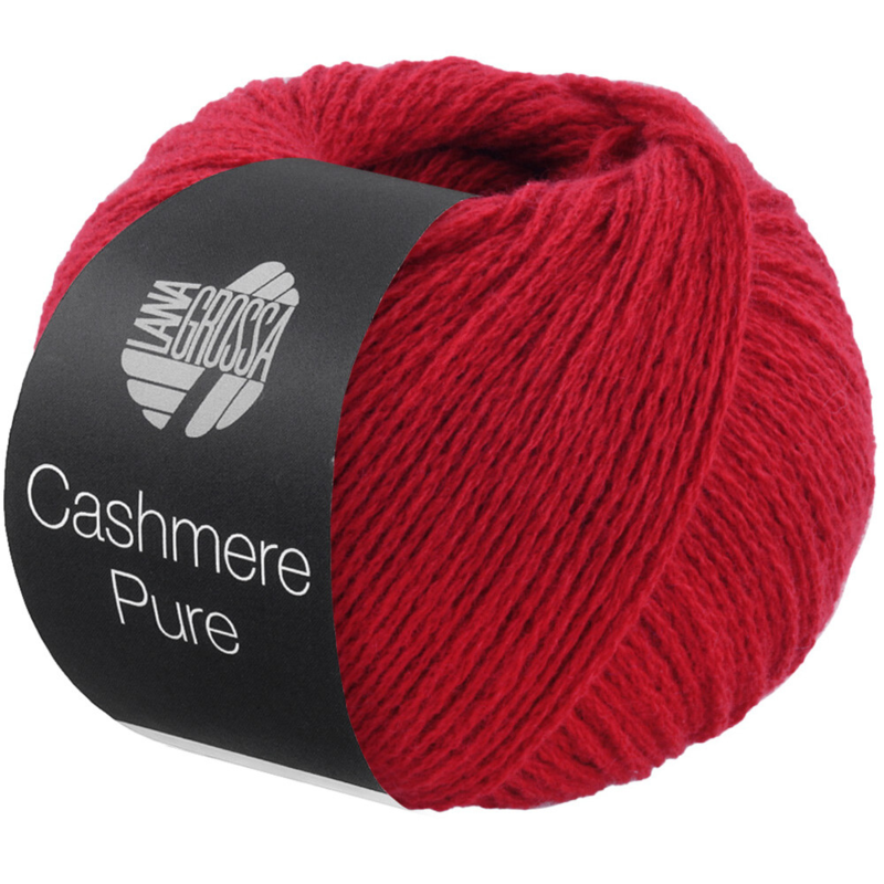 Lana Grossa Cashmere Pure 22 Kirschrot