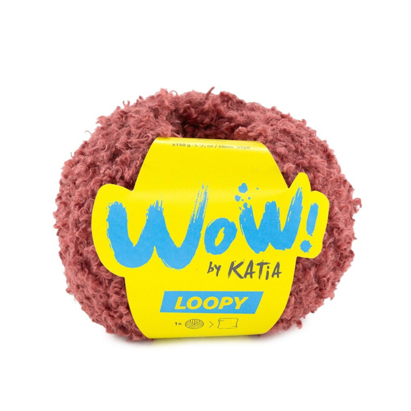 Katia Wow Loopy 159 Himbeerrot