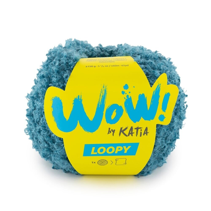 Katia Wow Loopy 164 Entenblau