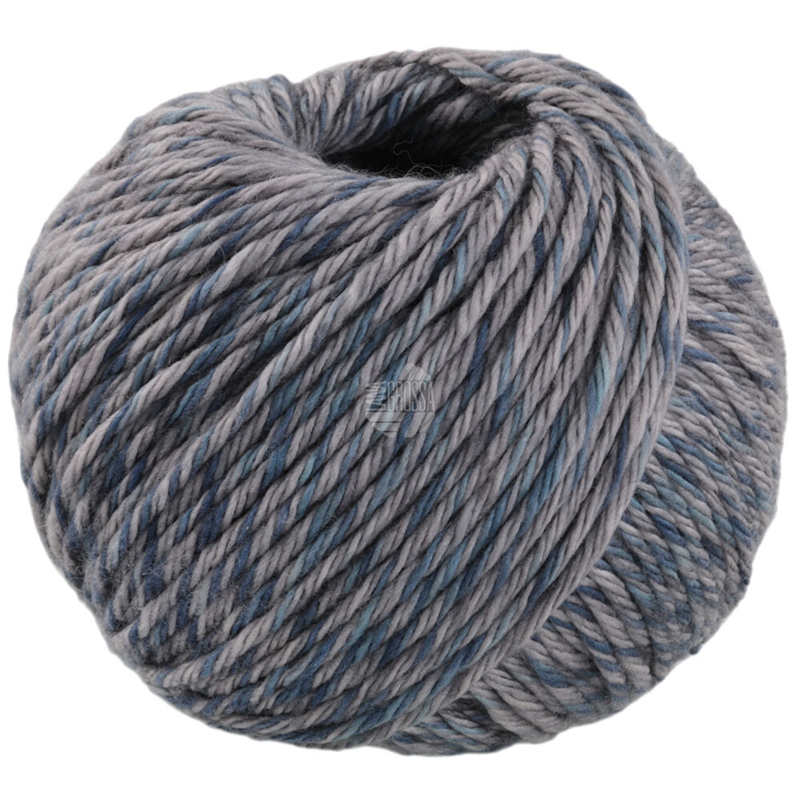 Lana Grossa Vintage Chunky 06 Taupe/Graublau