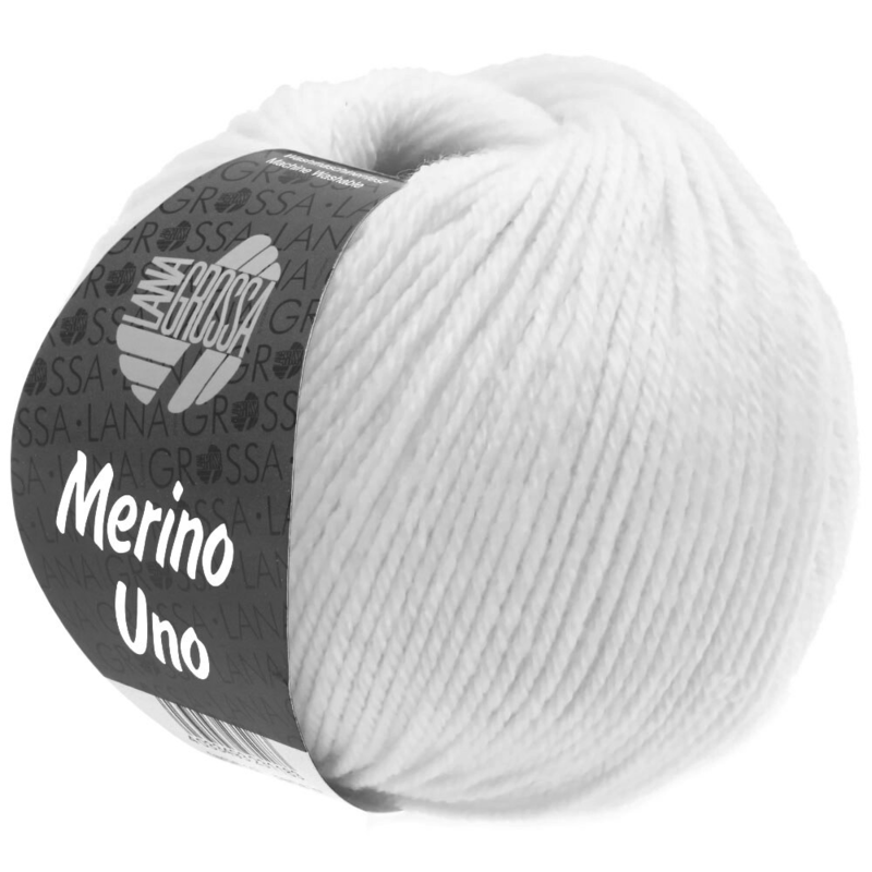 Lana Grossa Merino Uno 01 Weiß