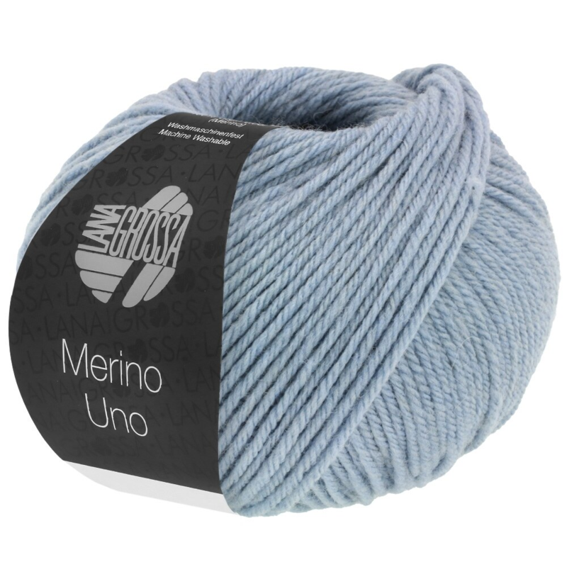 Lana Grossa Merino Uno 67 Rauchblau