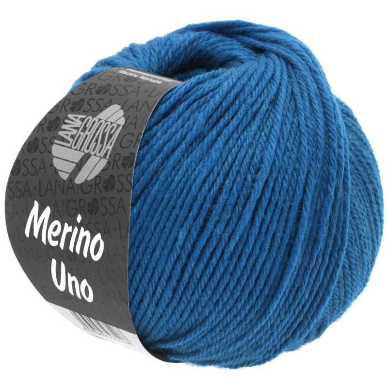 Lana Grossa Merino Uno 24 Enzianblau