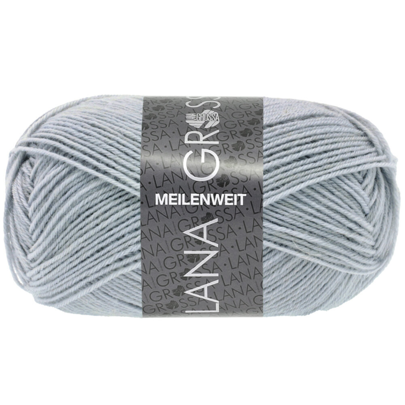 Lana Grossa Meilenweit 50 1416 Blaugrau