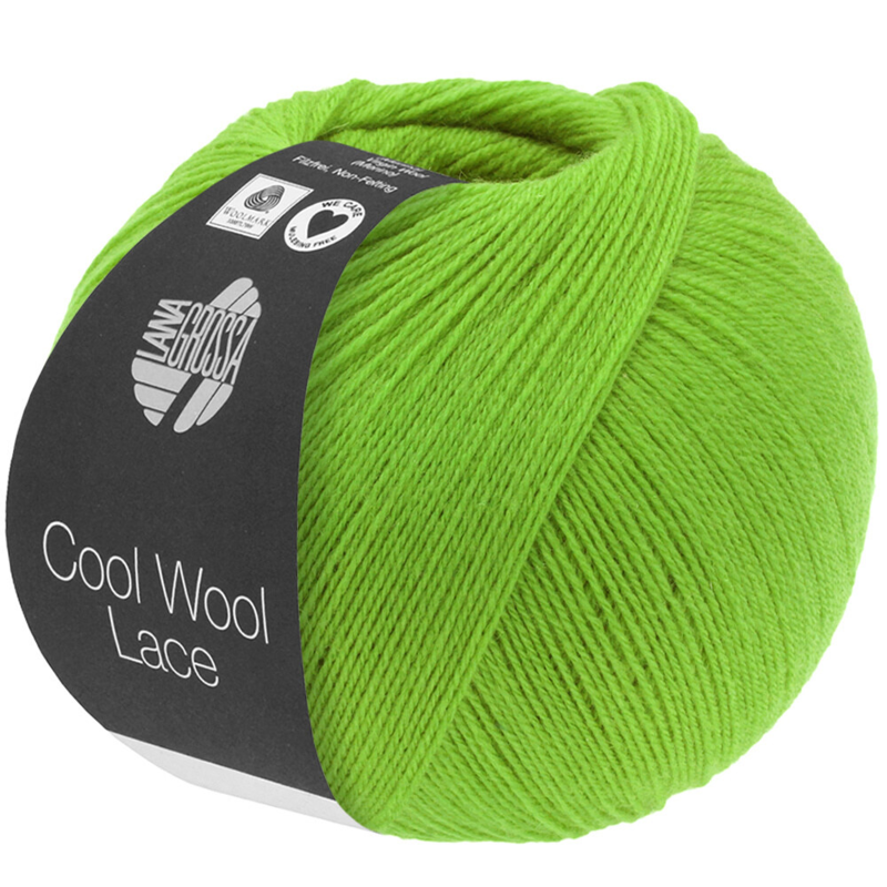 Lana Grossa Cool Wool Lace 55 Frühlingsgrün