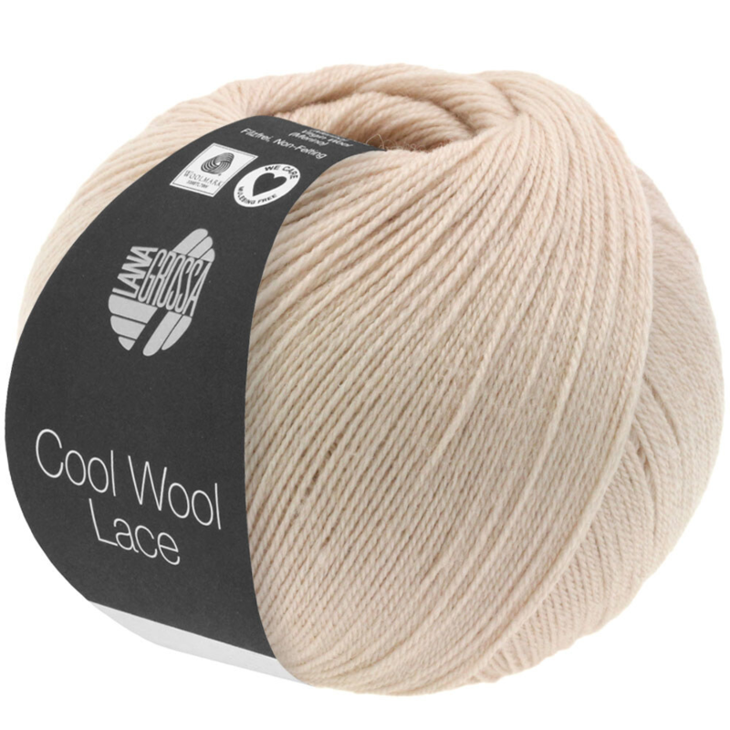 Lana Grossa Cool Wool Lace 13 Hellbeige