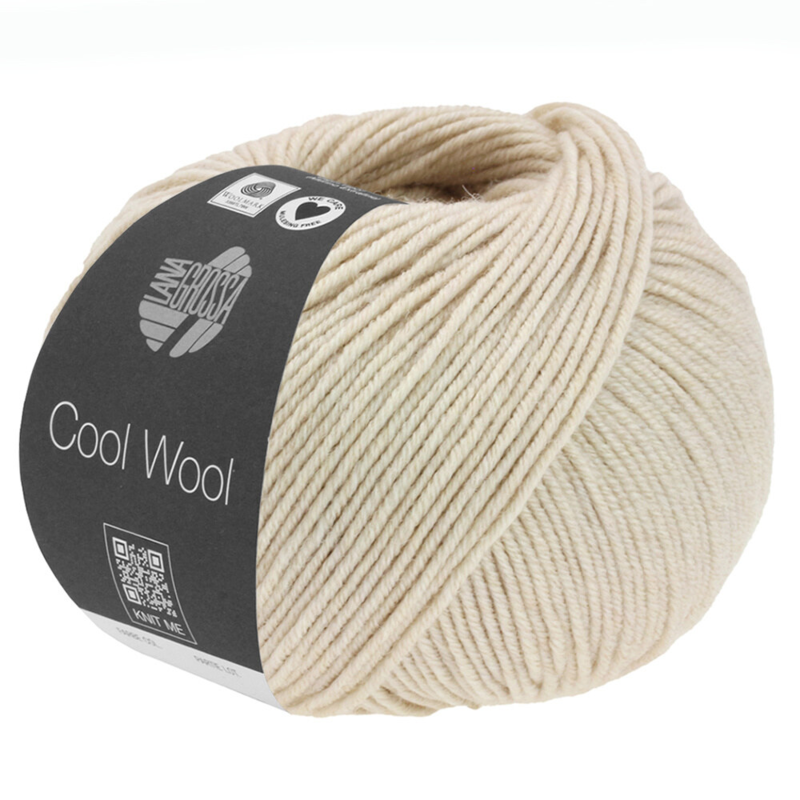 Lana Grossa Cool Wool Mélange 1424 Beige meliert