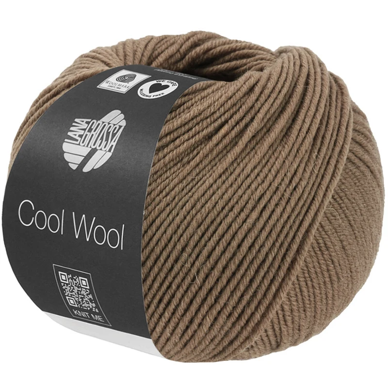 Lana Grossa Cool Wool Mélange 1508 Taupe meliert